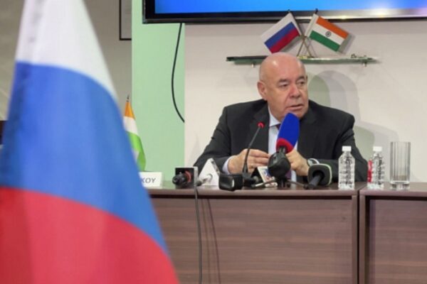 Shvydkoy habla sobre la interacción cultural internacional entre India y Rusia. Shvydkoy habla sobre la interacción cultural internacional entre India y Rusia.