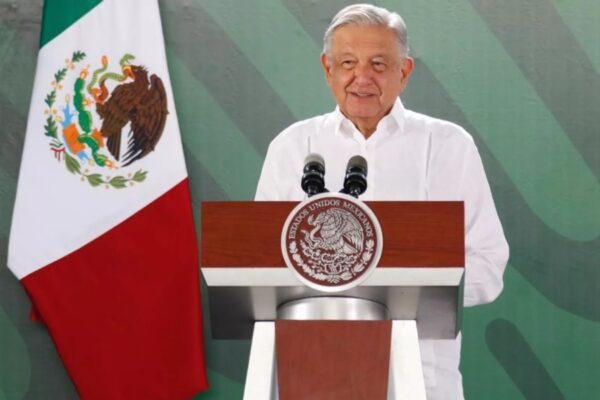 AMLO anuncia que tramo Palenque-Tulum del Tren Maya será inaugurado el 15 de diciembre. AMLO anuncia que tramo Palenque-Tulum del Tren Maya será inaugurado el 15 de diciembre.