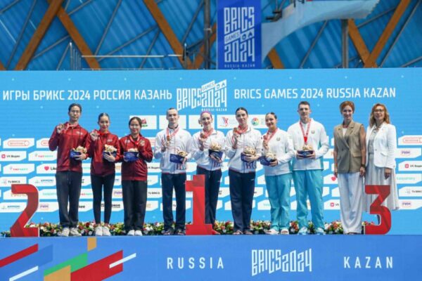 Rusia, China y Bielorrusia encabezaron el medallero de los Juegos BRICS según los resultados de los primeros cinco días Rusia, China y Bielorrusia encabezaron el medallero de los Juegos BRICS según los resultados de los primeros cinco días